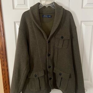 Ralph Lauren Men's Olive Military Jacket